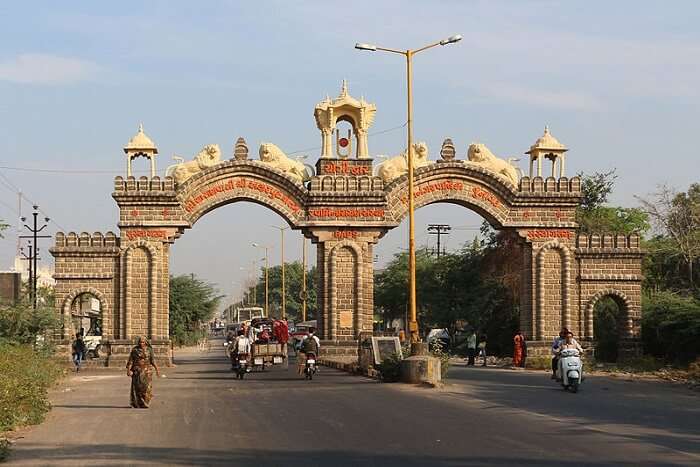 famous gate in the city