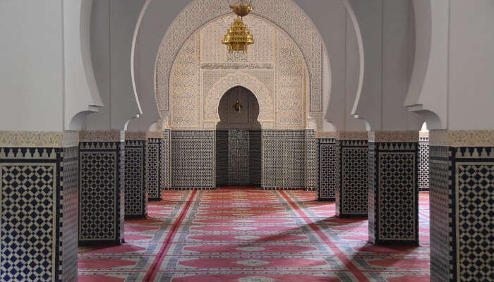 A Mosque Hallway