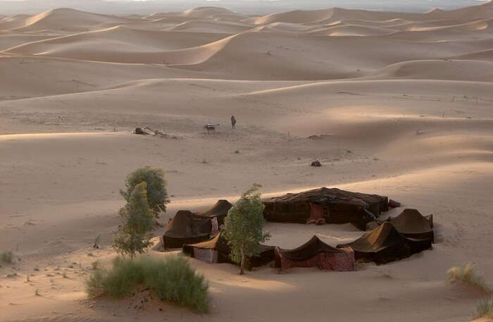 View Of Sahara Desert