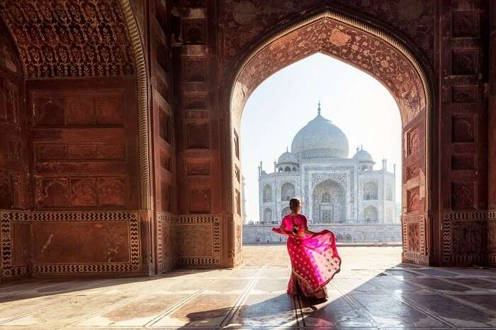 The Taj Mahal is a symbol of love