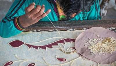 Exploring Cluny Embroidery Centre is one of the must-have things to do in Pondicherry