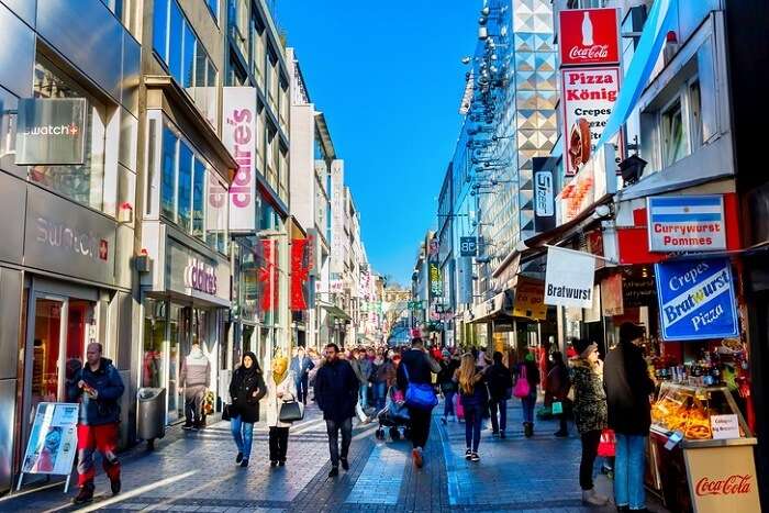 shopping in cologne