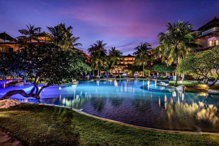 pool view of grand aston