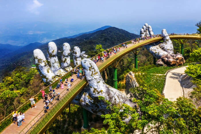 The Vietnam Golden Bridge Is Leaving Its Visitors In Awe