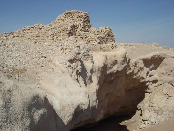 ruiny ubar w Omanie