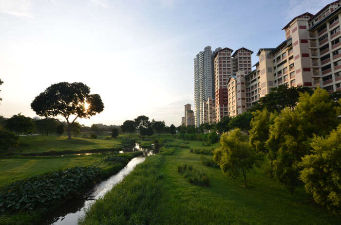 Singapore housing colony