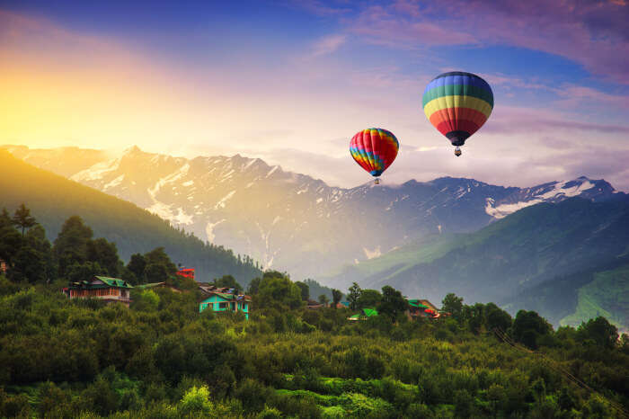 Himachal Pradesh Hot air balloon