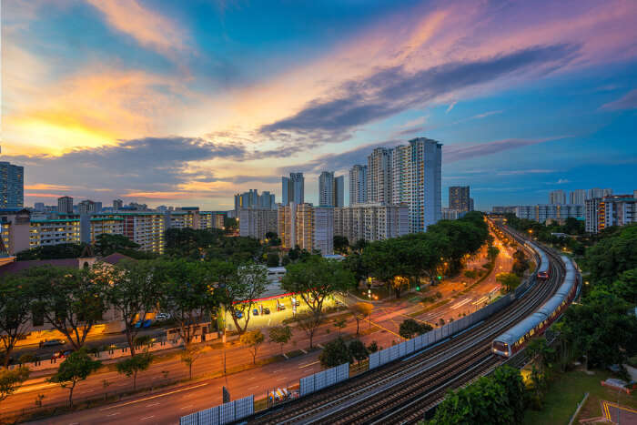 LRT Station Singapore