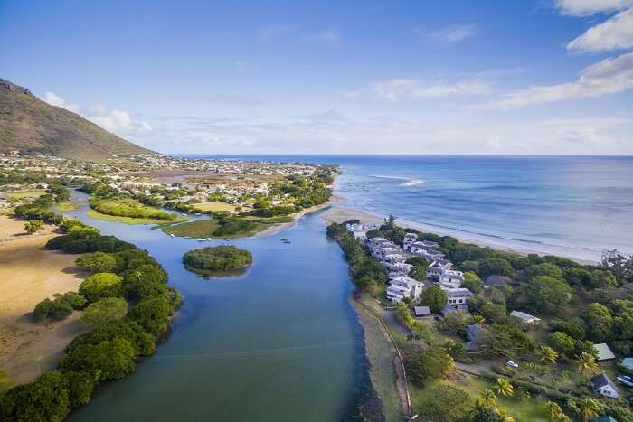 beautiful black river in Mauritius