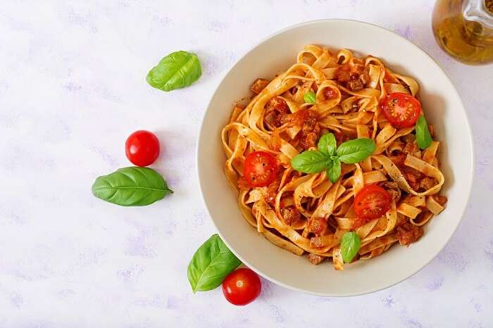 pasta with fetuccine