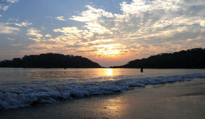 An amusing view of Hollant Beach