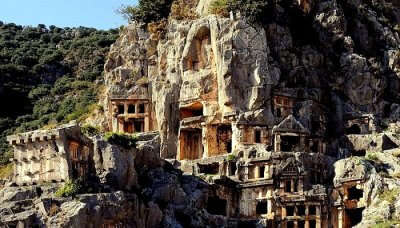 Myra_Rock_Tombs tour is among the best things to do in Turkey