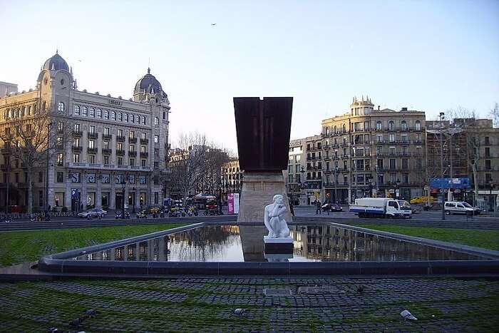 famous point in Barcelona