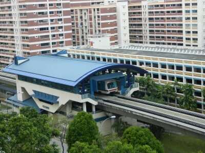 LRT station Singapore