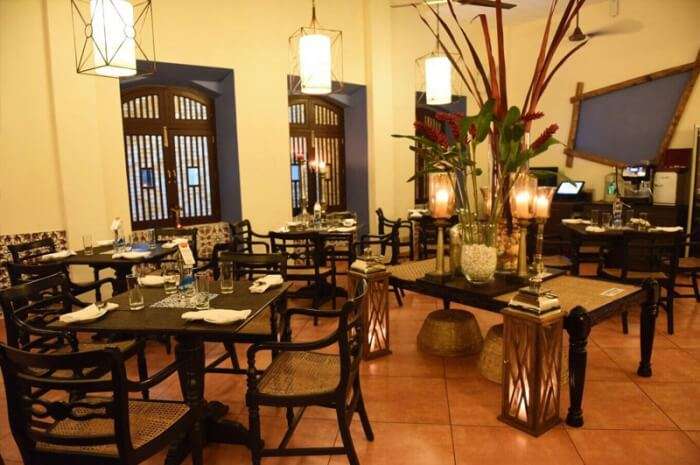Typically famous for its Goan cuisine