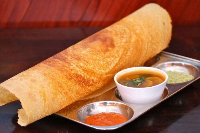 Enjoy a vegetarian meal here at Udupi