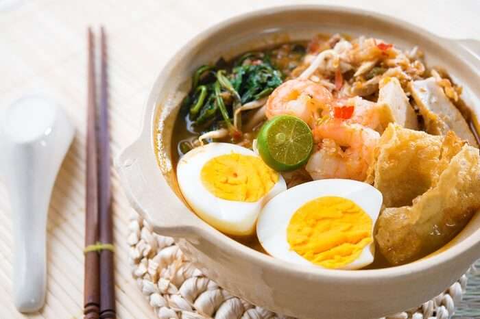 singapore prawn mee