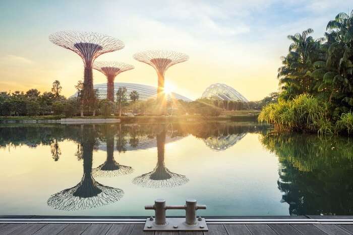 residential area in Singapore