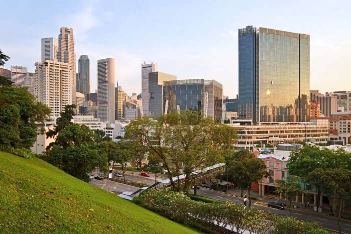 buildings in singapore