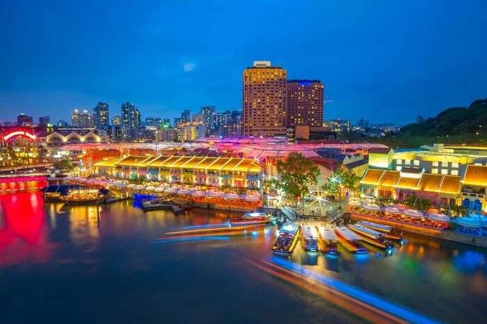 restaurants at Clarke Quay