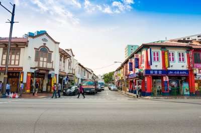Little India colony in Singapore