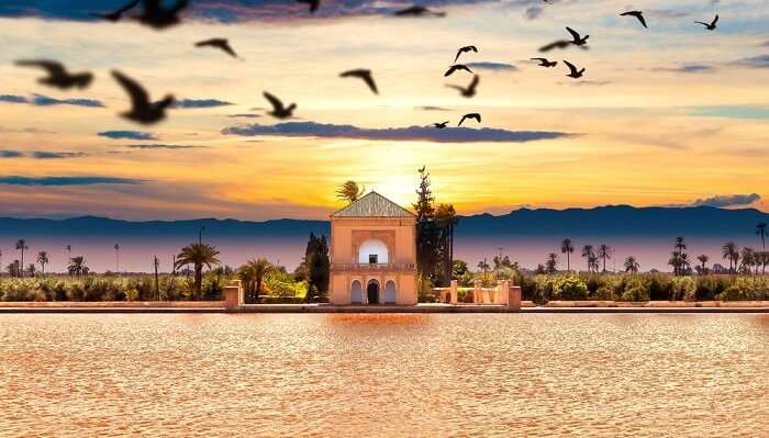 A wonderful view of Marrakech which is one of the best summer holiday destinations in the World