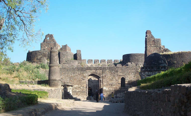 The triangular fort of Devagiri