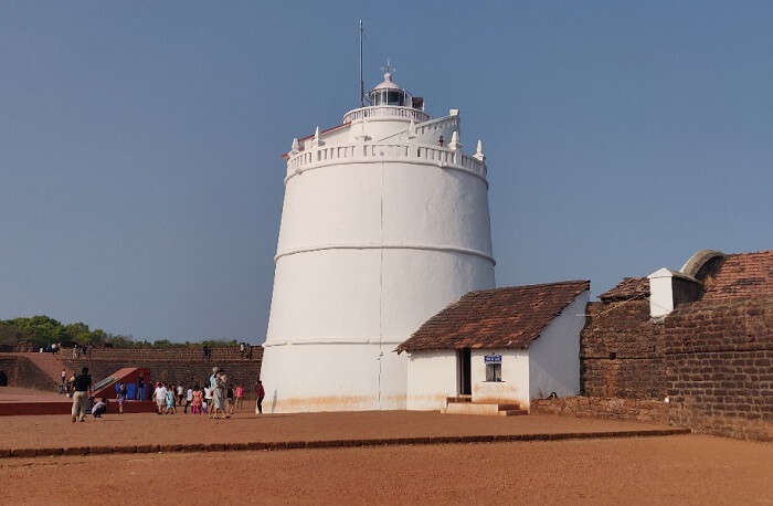 visited the Fort Aguada