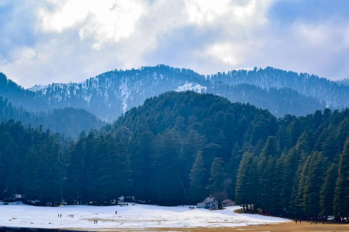 Kajjiar is known as the Switzerland of India with the exclusive snowfall
