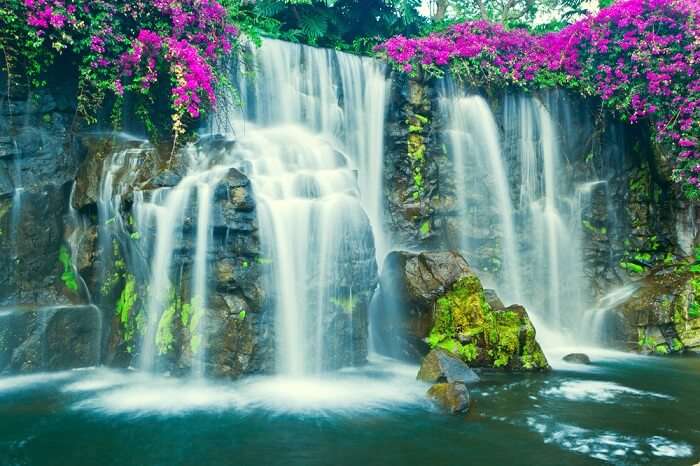  It is the most beautiful waterfall and spring