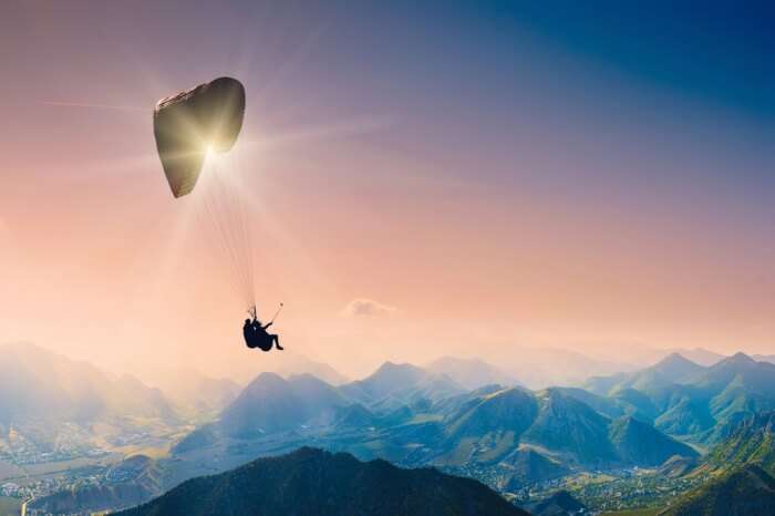 Paragliding in Darjeeling