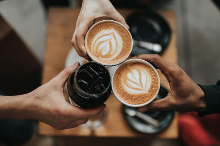 coffee and chocolate shake