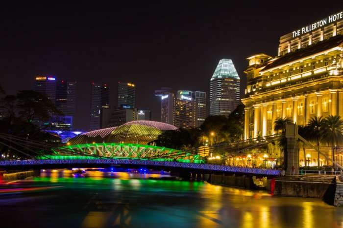 Fullerton hotel view