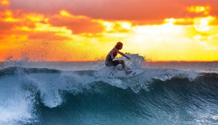 Surfing near Hillcrest