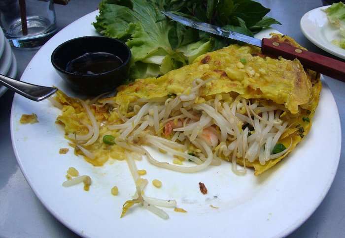 A dish at a restaurant in Singapore