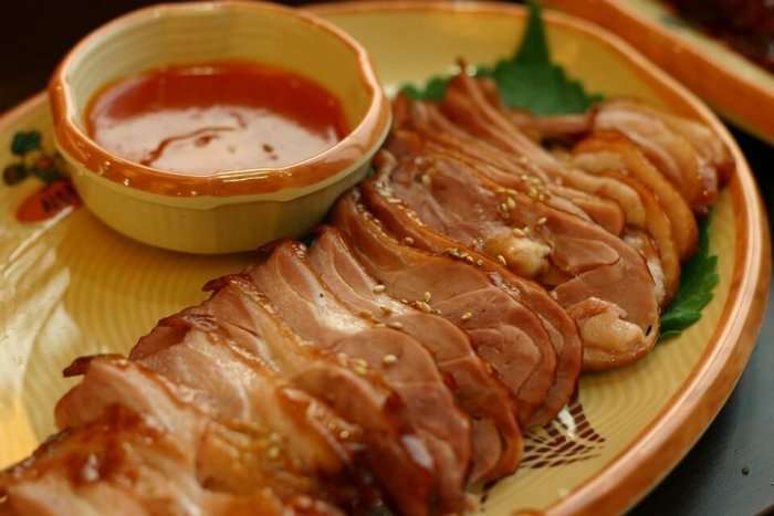 A dish at a restaurant in Sembawang