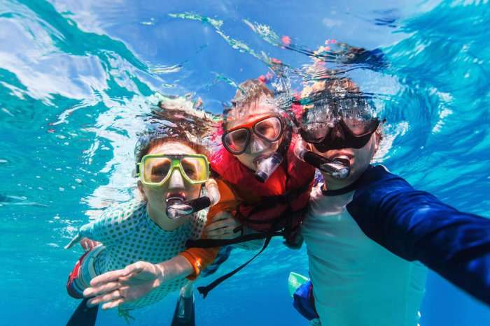 People Snorkeling