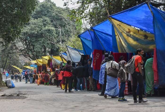 market in darjeeling