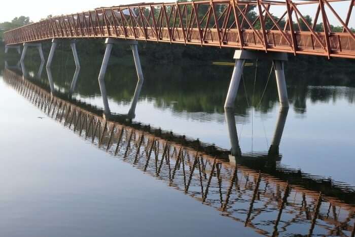 Bridge over a river
