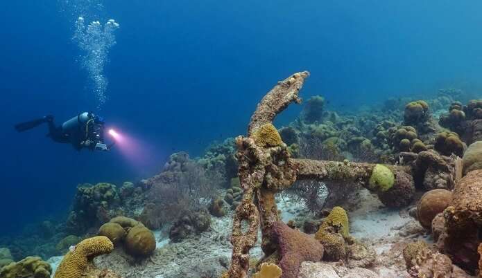 633 Sea Divers Setting A World Record
