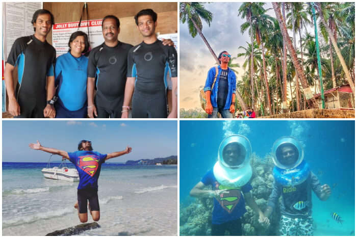 Manas andaman family trip