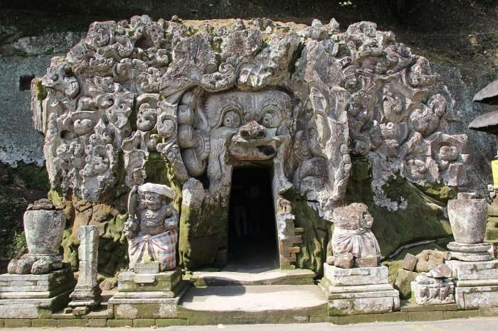 historic temple in bali