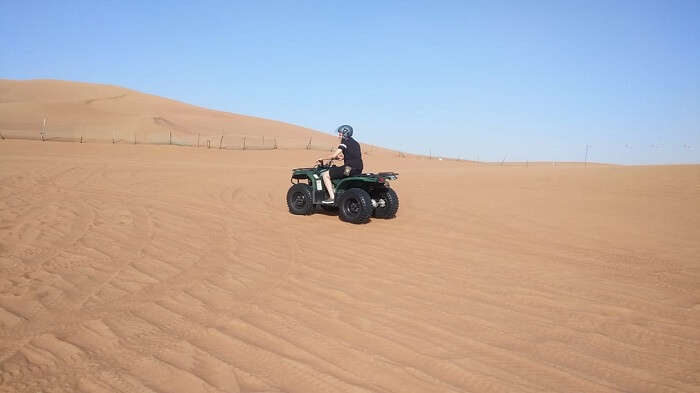 Ride at Desert