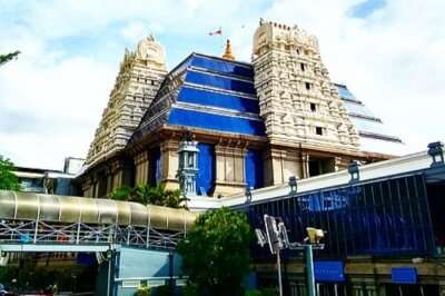 Iskcon is one of the most popular temples in Bangalore