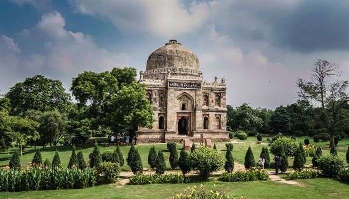 Monument in Lodhi Garden, Delhi: one of the best places to visit in India