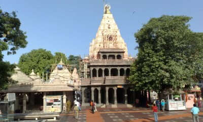 Mahakaleshwer Temple in Ujjain which is settled on the banks of the Kshipra River