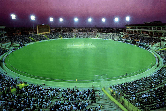 A splendid view of Mohali Cricket Stadium which is one of the best places to visit in Punjab