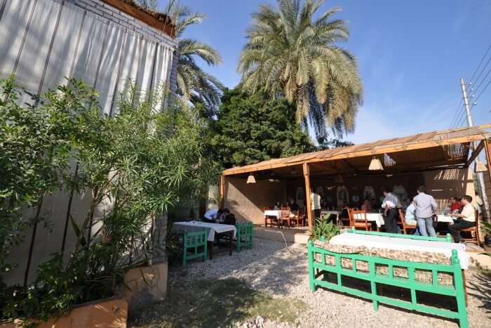 Small restaurant in Luxor