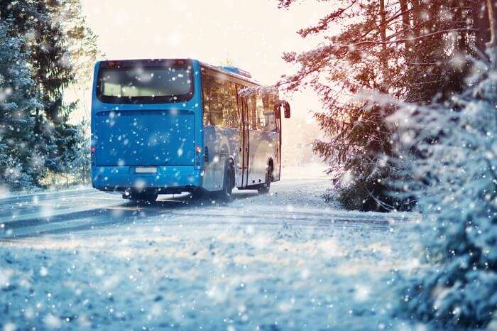 New Bus From Manali To Rohtang