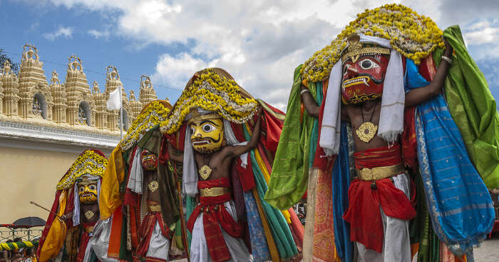 Kodavas in their traditional dress in Madikeri, Mercara in Kodagu, Coorg,  Karnataka, India, Asia